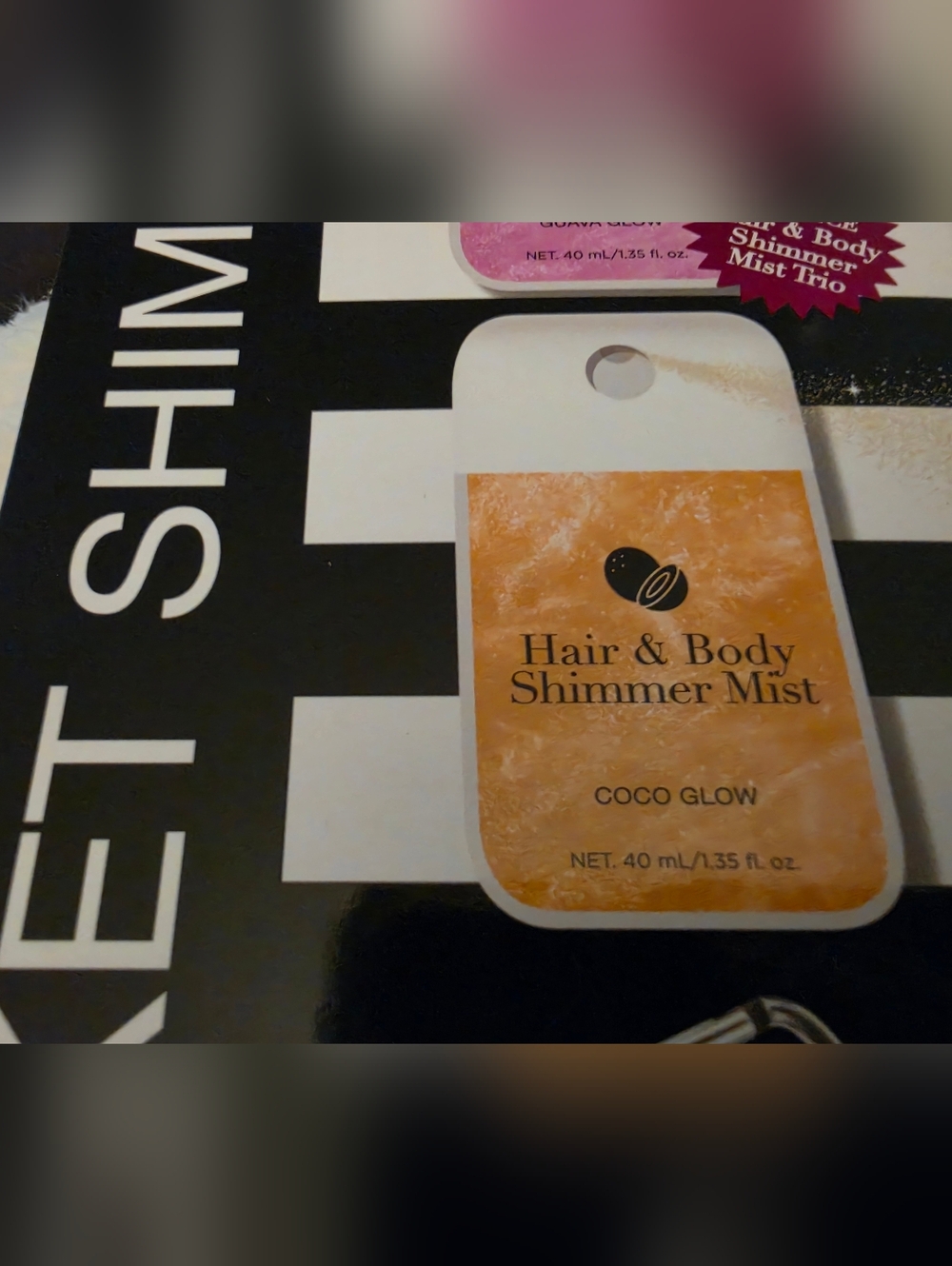 5PC Hair & Body Shimmer Mist Set with Silver Pouch - Picture 6 of 7